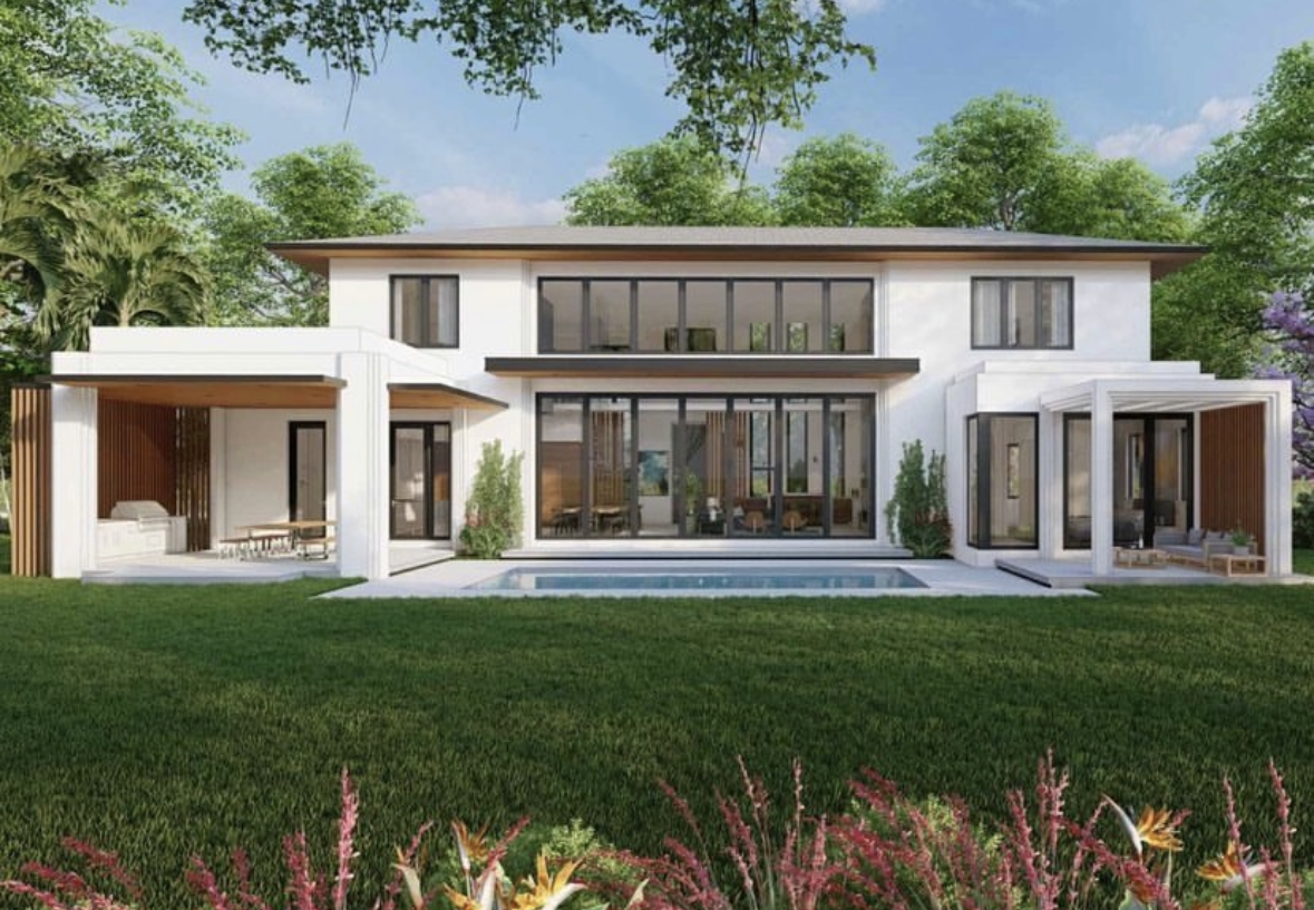 Coral Gables Contemporary Tropical Home