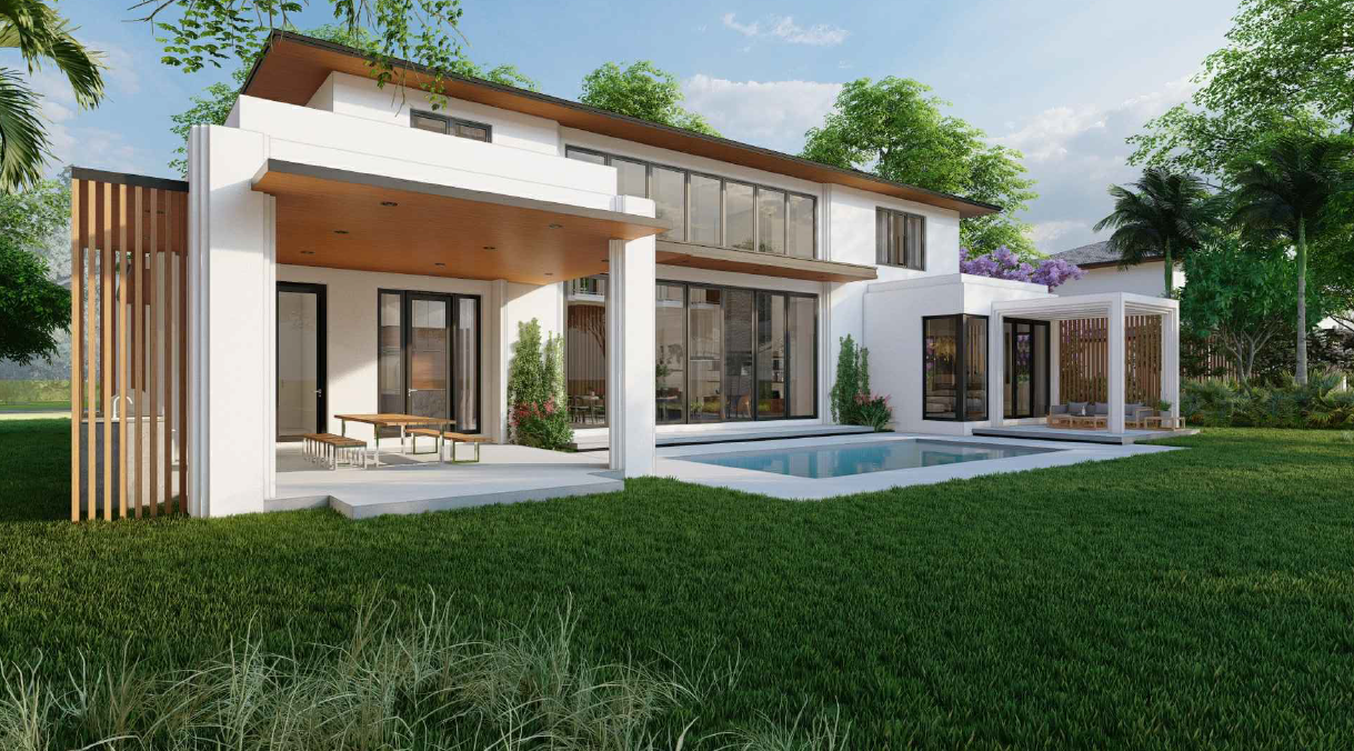 Coral Gables Contemporary Tropical Home