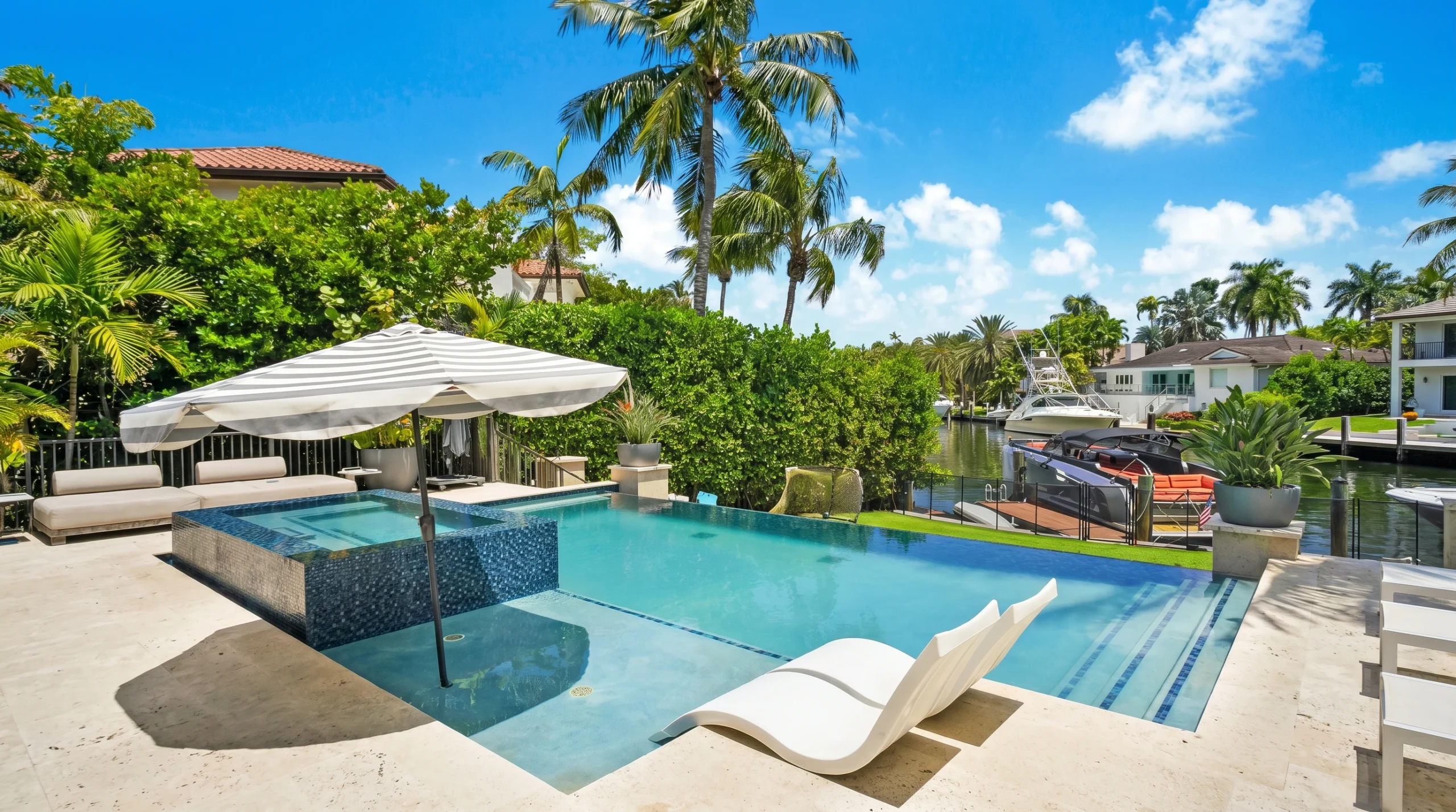 Waterfront Caribbean Inspired Residence